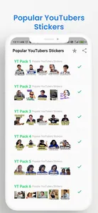 Indian YouTubers Stickers screenshot 0