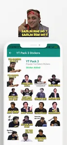 Indian YouTubers Stickers screenshot 3