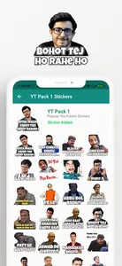 Indian YouTubers Stickers screenshot 5