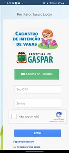 Cadastro CDI - Gaspar screenshot 1