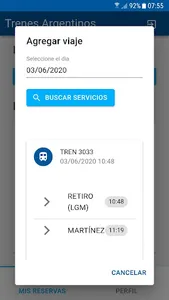 Reserva tu tren screenshot 3