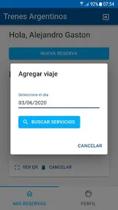 Reserva tu tren screenshot 6