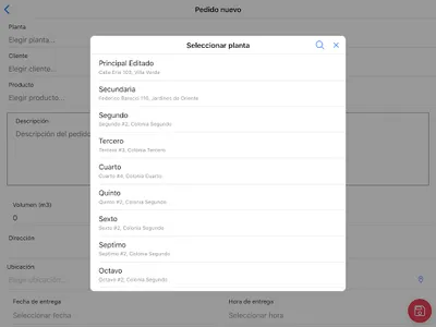 Masa Concretos Pedidos screenshot 10