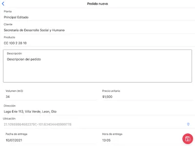 Masa Concretos Pedidos screenshot 7