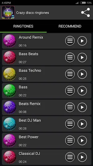 Crazy Disco Ringtones screenshot 1