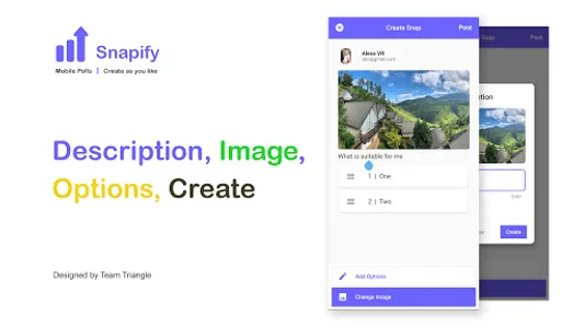 Snapify - Mobile Polls (Voting screenshot 1