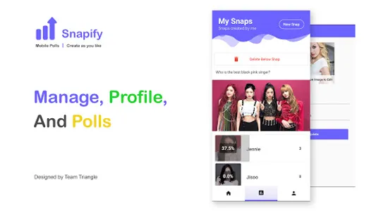 Snapify - Mobile Polls (Voting screenshot 2