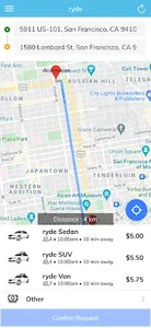 RYDE - Ride Sharing screenshot 0