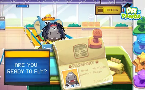 Dr. Panda Airport screenshot 3