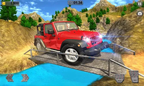 Offroad 4x4 Dirt Parking Trial screenshot 1