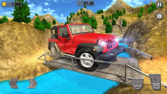 Offroad 4x4 Dirt Parking Trial screenshot 11