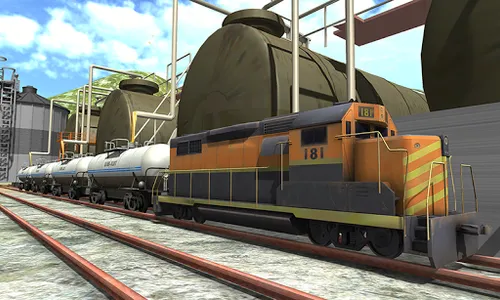 Oil Tanker Train Driving Sim : screenshot 0