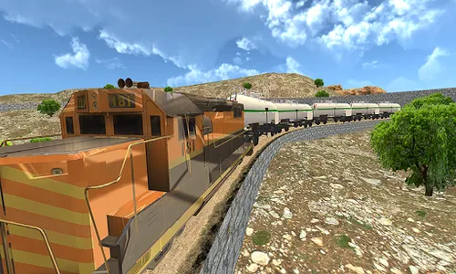 Oil Tanker Train Driving Sim : screenshot 1