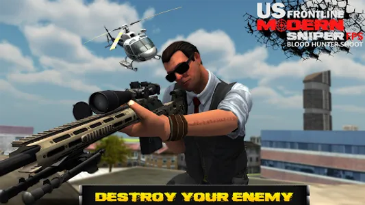 US Frontline Modern FPS Sniper screenshot 8