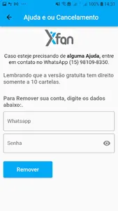 Xfan - Fidelização de Cliente screenshot 7
