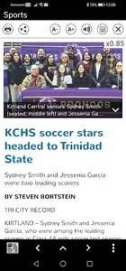 Tri-City Record NM eEdition screenshot 1