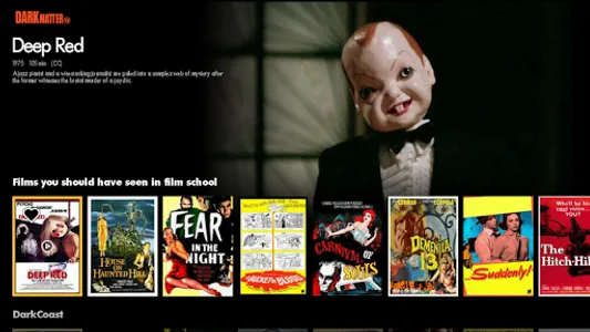 Dark Matter TV for Android TV screenshot 1
