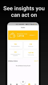 Tride Food - Vendor screenshot 1