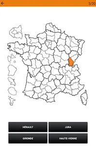 Régions de France - Quiz screenshot 17