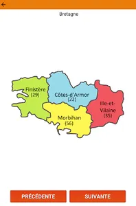 Régions de France - Quiz screenshot 19