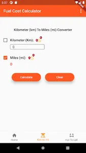 Fuel Calculator screenshot 1