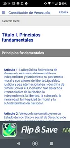 Constitución de Venezuela screenshot 2