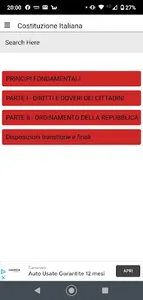 Costituzione Italiana screenshot 0