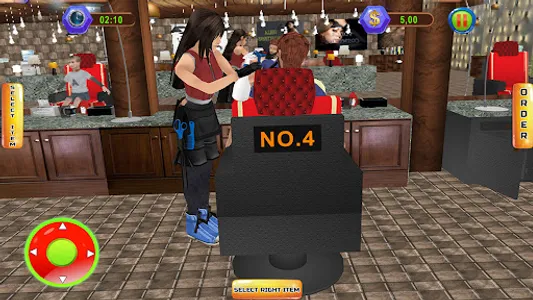 Barber Girl Hair Salon Game screenshot 17