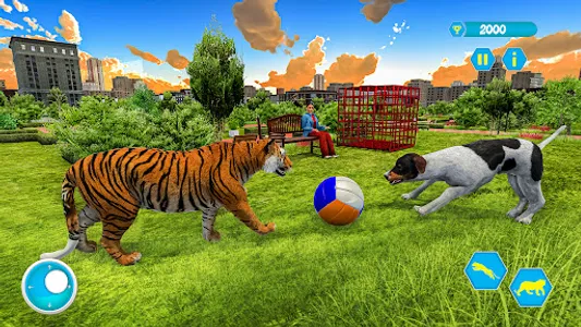 Family Pet Tiger Adventure screenshot 0