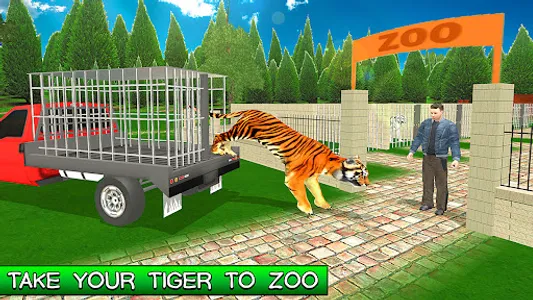 Family Pet Tiger Adventure screenshot 3