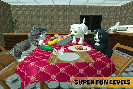 Kitten Game Pet Cat Simulator screenshot 3