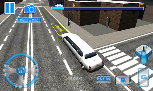 3D Real Limo Parking Simulator screenshot 0