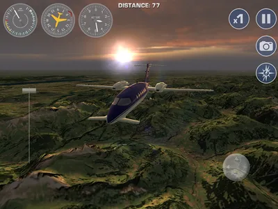 Airplane Fly the Swiss Alps screenshot 15