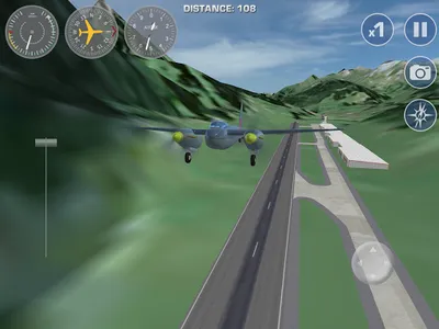 Airplane Fly the Swiss Alps screenshot 4