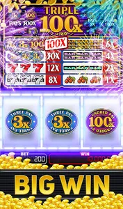 Triple 100x Mania - Slot Machi screenshot 0