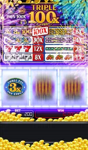 Triple 100x Mania - Slot Machi screenshot 7