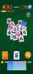 Solitaire Tri-Peaks 3D - Class screenshot 0