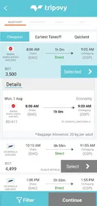 Tripovy screenshot 2