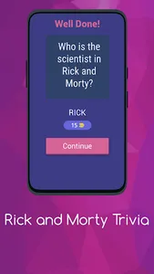 Rick and Morty Trivia screenshot 1