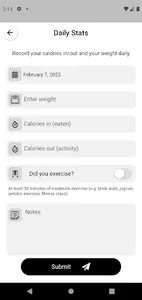 Weight Loss Assistant screenshot 0
