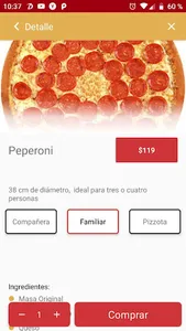 Pizzeta screenshot 2