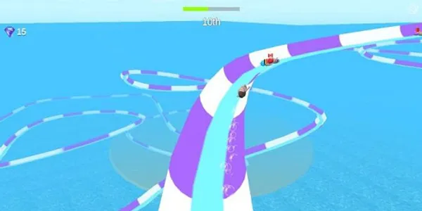 Tron City Slide screenshot 3