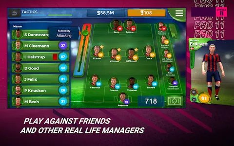 Pro 11 - Soccer Manager Game screenshot 12