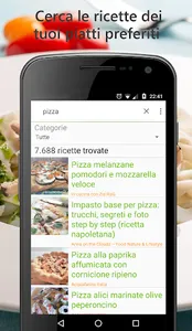 Trova Ricetta - cerca ricette  screenshot 1