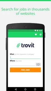 Find job offers - Trovit Jobs screenshot 0