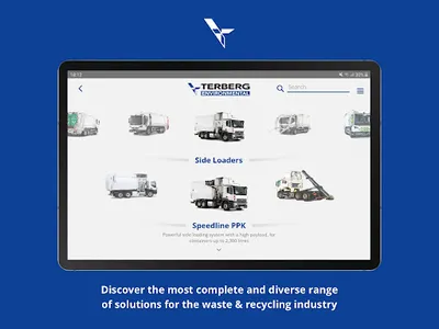 Terberg Product Finder Tablet screenshot 0