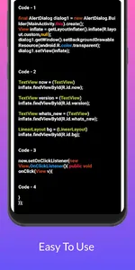 Java Codes For Sketchware screenshot 1