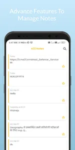 A2Z Notes - Notebook Notepad screenshot 1