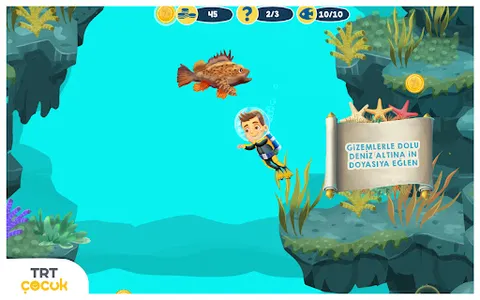 TRT Su Altı Kaşifi screenshot 7