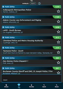 Tru Blue Police Scanner Radio screenshot 9